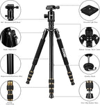 ZOMEI Z688 Travel Camera Tripod Aluminum Alloy Portable Monopod - Image 2