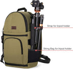 MOSISO Camera Sling Bag, DSLR/SLR/Mirrorless Camera Backpack Case Shockproof - Image 3