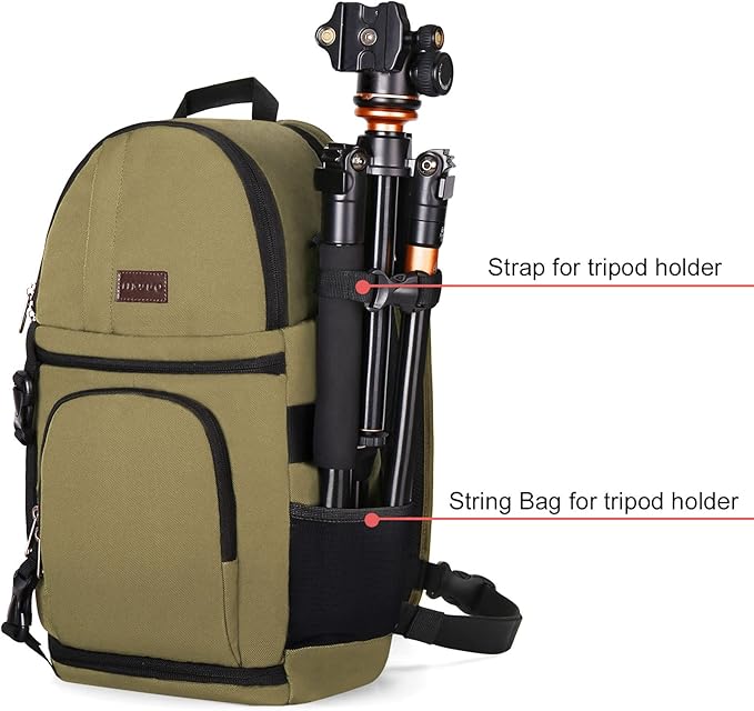 MOSISO Camera Sling Bag, DSLR/SLR/Mirrorless Camera Backpack Case Shockproof - Image 3