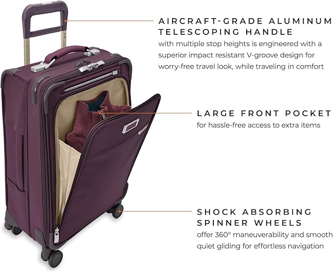 Briggs & Riley Essential 22" Carry On Expandable Spinner - Image 8