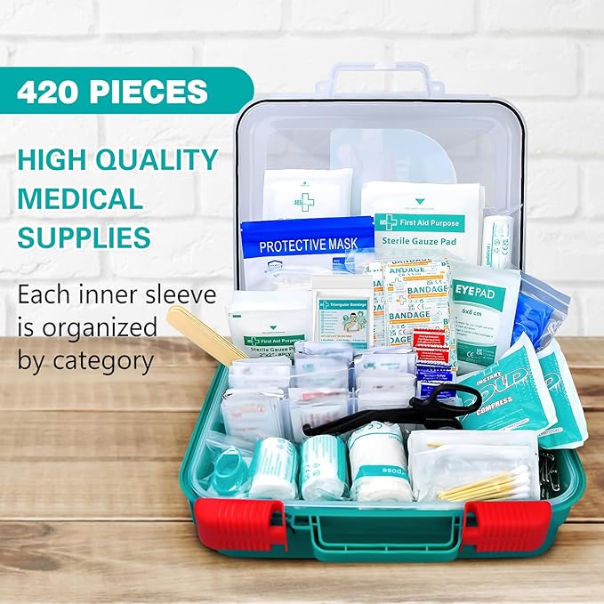 General Medi 420 Pieces Professional First Aid Kit - Image 3