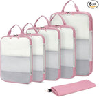ECOHUB 6 Set Compression Packing Cubes, Gifts by ECOHUB