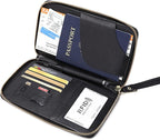 Multi-Function RFID Travel Passport Wallet - Image 2