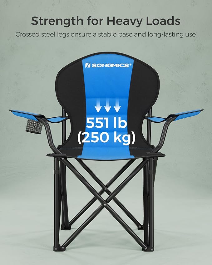 SONGMICS Folding Camping Chair, - Image 5