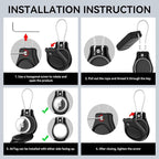 DDJ IPX8 Waterproof for Air Tag Lock Case - Image 7