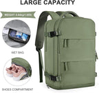 coowoz Large Travel Backpack For Women Men, Carry On Backpack Flight Approved - Image 4