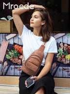 Sling Bag Crossbody Bags for Women Small Cross Body Bag Fanny Packs Chest Sling - Image 2
