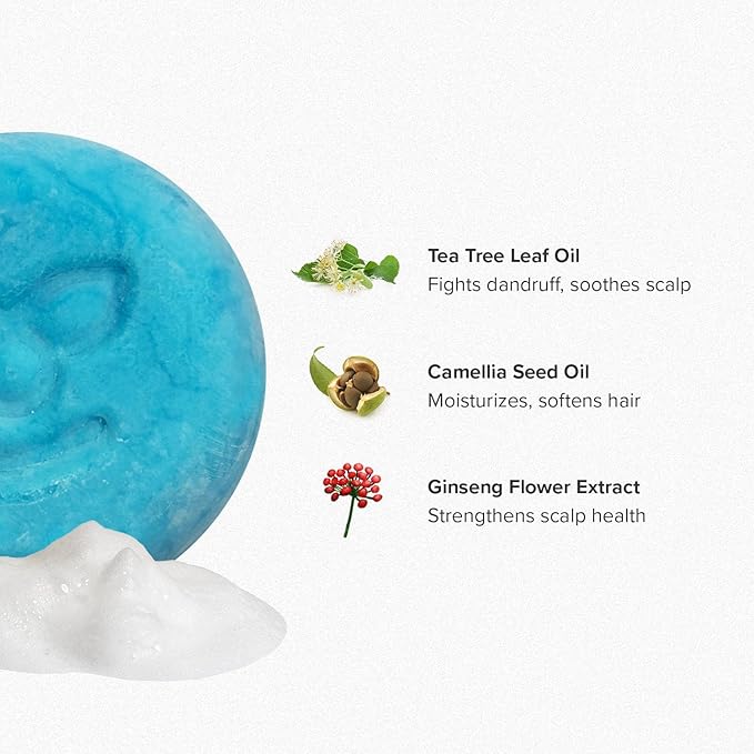 Maka Nature Low-Carbon Shampoo Bar | Korean K-Beauty Haircare - Image 2