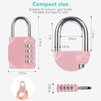 CL11RQ Combination Lock, 4 Digit Outdoor Combination Padlock Set Your own - Image 2