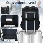 YALUNDISI Vintage Backpack Travel Laptop Backpack - Image 3