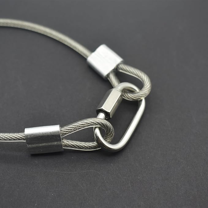 5 Pcs 4mm Wire 24 inch Vinyl Coated Stainless Steel Cable - Image 7