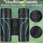 12X25 Mini Pocket Binoculars for Adults Kids, Small Compact Binoculars for Bird - Image 7