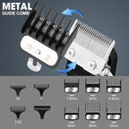 Karrte Professional Hair Clippers/Hair Trimmer/Beard Shaver Kit for Men Cordless Barber Clipper Hair Cutting Kit, Beard Trimmers Haircut Grooming Kit, Gifts for Men