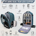 RAINSMORE Camera Backpack Hard Shell - Image 3