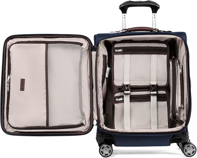 Travelpro Platinum Elite Softside Expandable Carry on Luggage, 8 Wheel Spinner - Image 5