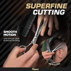 Fagaci Professional Hair Clippers, Hair Scissors & Hair Trimmer Extremely Sharp, Hair Shears, Turbo Power Cordless Hair Clippers & Hair trimmer Set