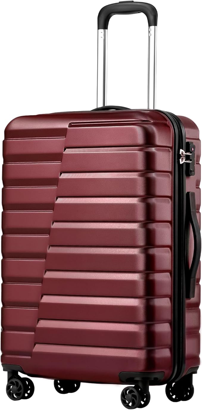 Coolife Medium Checked Luggage by COOLIFE