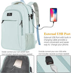 MATEIN Travel Laptop Backpack, Lightweight Anti Theft School Bookbag - Image 3