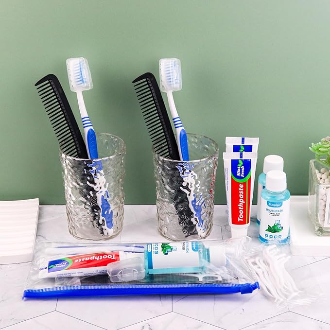 50 Set Travel Toothbrush Kit Bulk, Disposable Toothbrush - Image 7