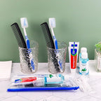 10 Set Travel Toothbrush Kit Bulk, Disposable Toothbrush - Image 4