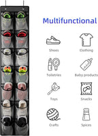 KEEPJOY Over the Door Shoe Organizer, Hanging Shoe Organizer - Image 4