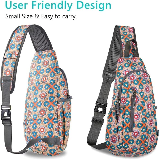 TITECOUGO Small Sling Bag, Lightweight Crossbody Backpack - Image 3