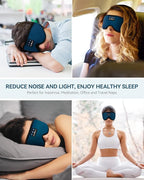 MUSICOZY Sleep Headphones Bluetooth 5.4 Headband Sleeping Eye Mask - Image 7