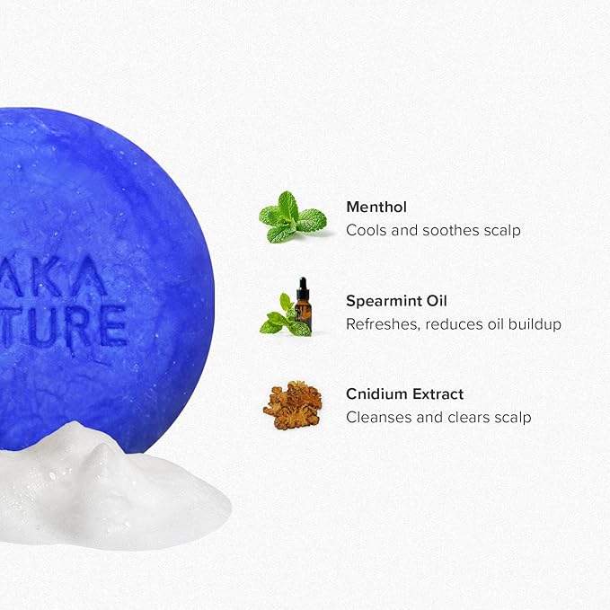 Maka Nature Low-Carbon Shampoo Bar | Korean K-Beauty Haircare - Image 2