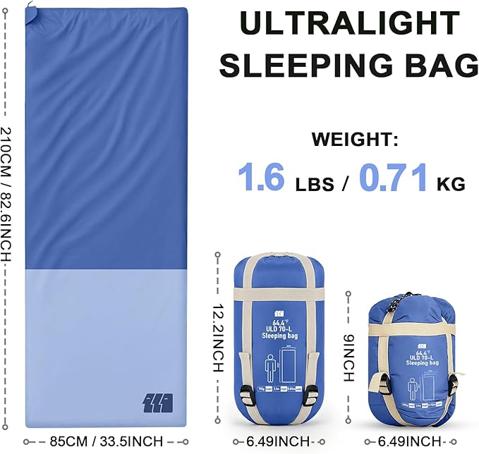 Ultralight Warm Weather Sleeping Bag - Image 6