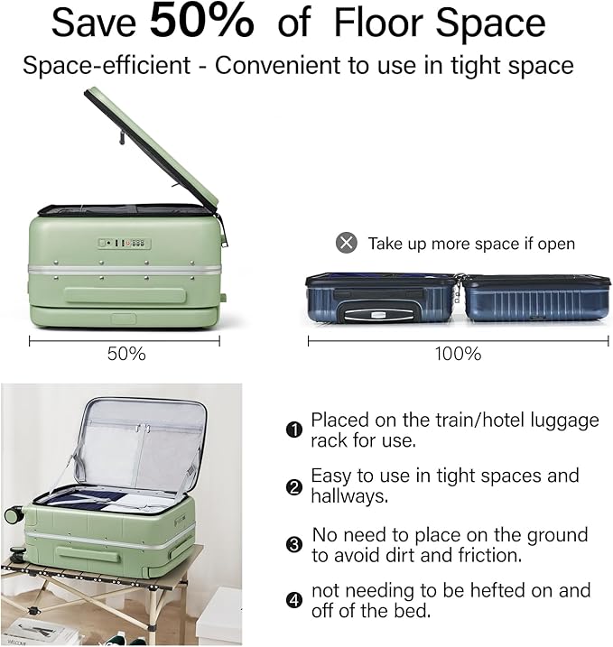 Hanke Top Opening 24 Inch Luggage - Image 8