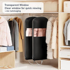 DIMJ 4 Pack 54" Garment Bags for Hanging Clothes - Image 3