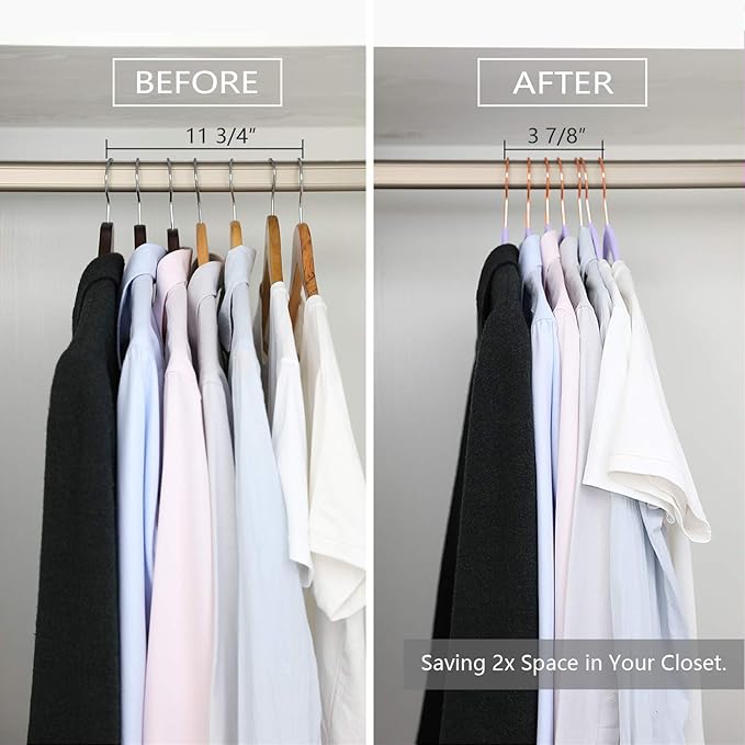 MIZGI Premium Velvet Hangers Heavy Duty - Image 5