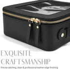 Popvibe Clear Makeup Bag Travel Cosmetic Case Transparent Toiletry Bag - Image 9