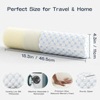 Neck Roll Pillow, Memory Foam Neck Support Pillows, Round Neck Pillows - Image 2