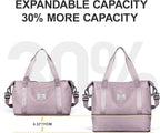 Travel Duffel Bag, Sports Tote Gym Bag, Shoulder Weekender Overnight Bag - Image 4