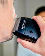 Supreme Trimmer 3-in-1 Barber Bundle | Pro Clipper Lite, DLC T-Shaper Trimmer & Crunch Foil Shaver | Professional Beard Trimmer Men’s Hair Clipper Kit | Black Lite Bundle