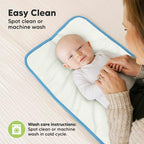 KeaBabies Portable Diaper Changing Pad, Easy Wipe Clean - Image 7