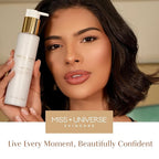 A Fresh Face Cleanser 4.7 fl oz, Foaming Face Wash for Women and Men, Facial Skin Care Product with Lactic and Hyaluronic Acids, Hydrating Facial Cleanser and Makeup Remover
