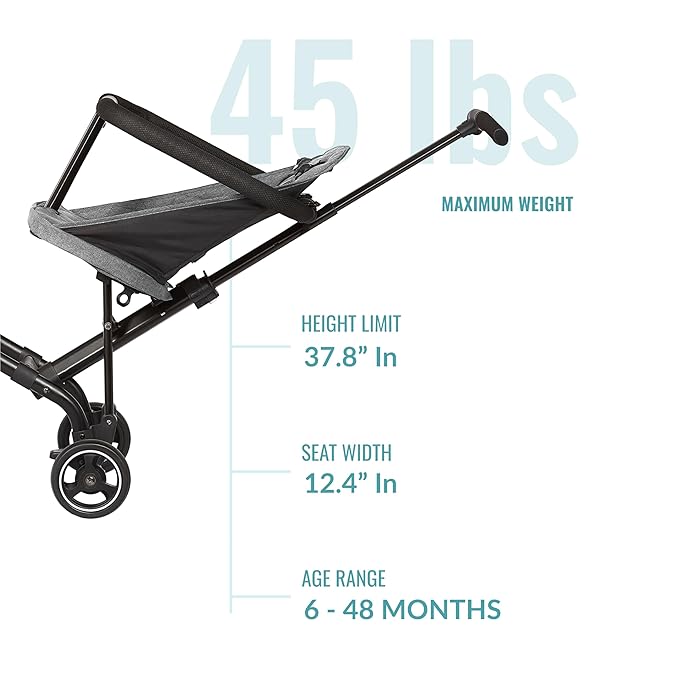 Dream On Me Lightweight And Compact Coast Rider Stroller - Image 3