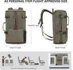 G-FAVOR Travel Backpack for Men, 40L Flight Approved Carry On Backpack - Image 4