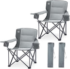 TIMBER RIDGE Oversized Folding Camping Chair by TIMBERRIDGE