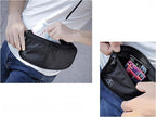 Travel Passport Holder 【1 PACK】2 in 1 Slim RFID Blocking Travel Money Belt - Image 9