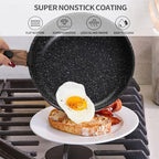 Kitchen Academy Removable Handle Induction Pots and Pans Set - Image 2