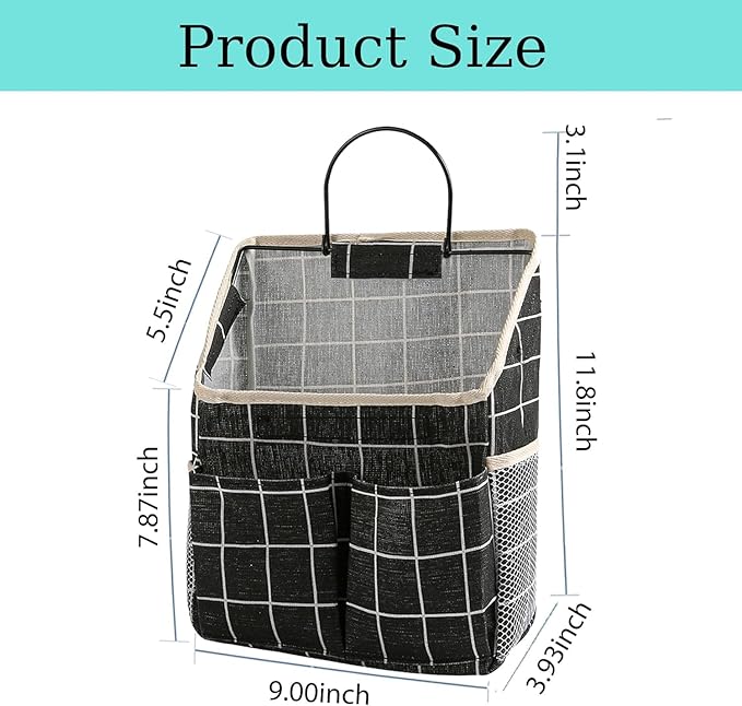 2pcs Wall Hanging Storage Bag, Wall Hanging Organizer Bags - Image 2