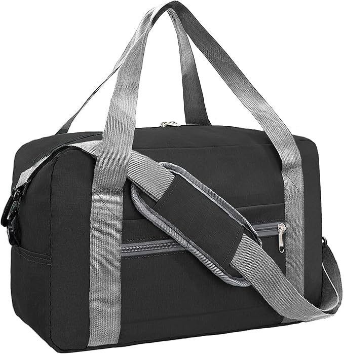 Foldable Carry on Luggage Bag 22x14x9 Personal Item Bag by lifwimner