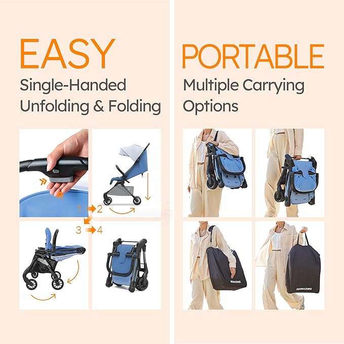 MAMAZING Ultra Air X Travel Stroller - Image 7