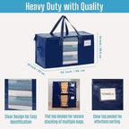 VENO 2 Pack Moving Bags, Comforter and Blanket Storage Bags - Image 4