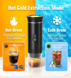 Portable Electric Coffee Maker, Digital Display, Compatible - Image 4
