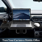 2-in-1 Car Steering Wheel Tray & Back Seat Table - Image 2