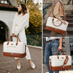 Weekender Bag for Women, Travel Duffel Bag Carry On Overnight Bag - Image 7